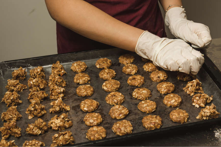 Preparando galletas